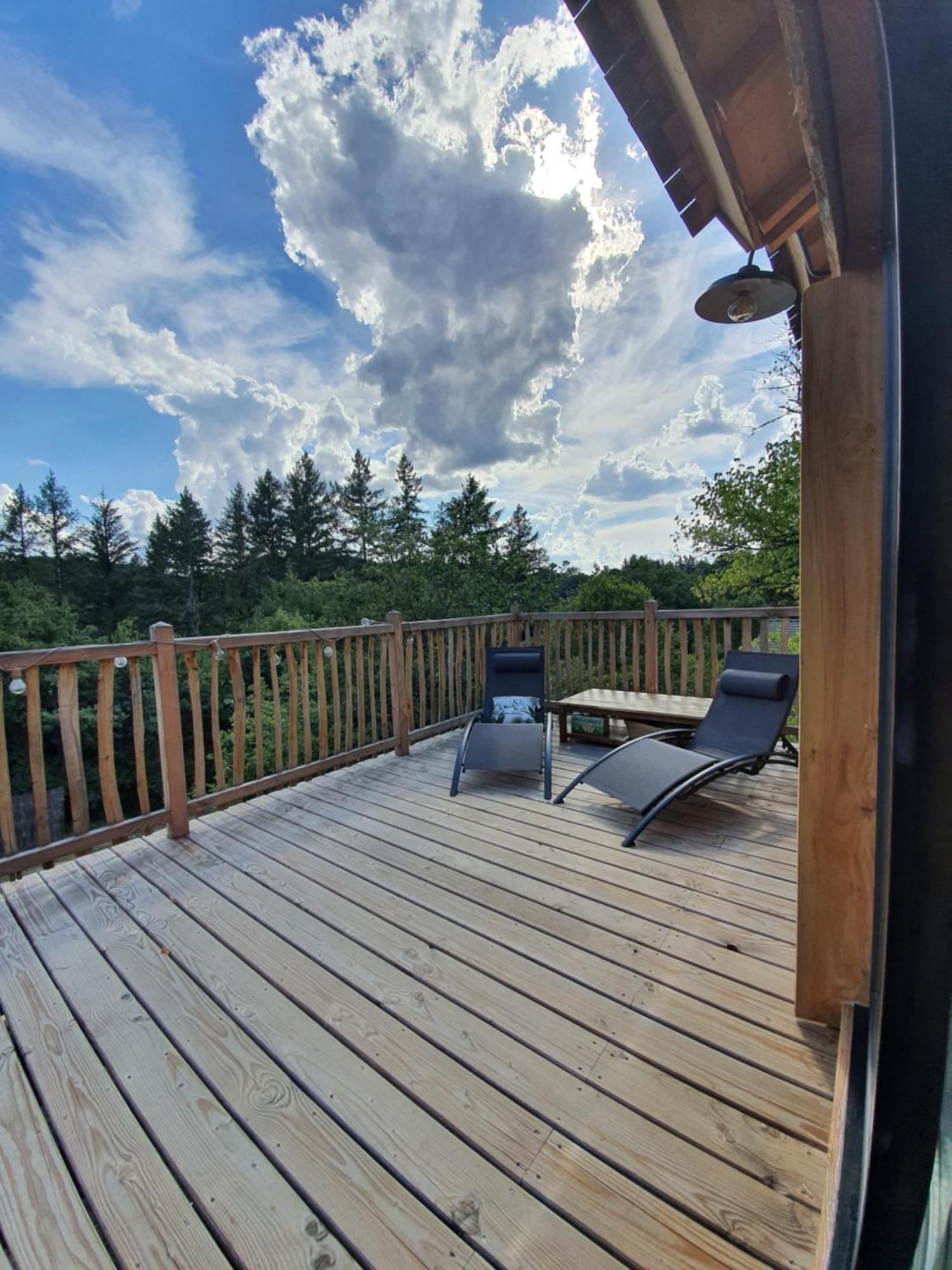 Cabane De Charme Royères-Saint-Léonard Exterior foto